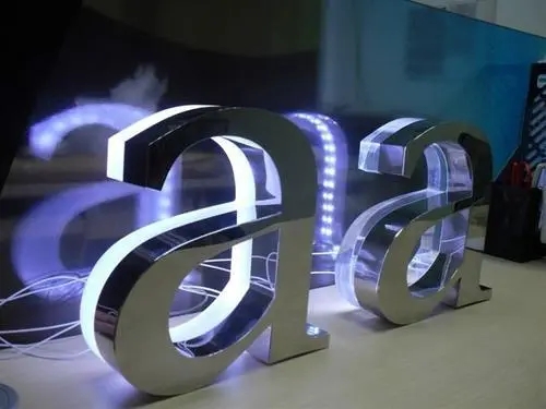 树脂发光字、亚克力吸塑字与LED发光字的特点?